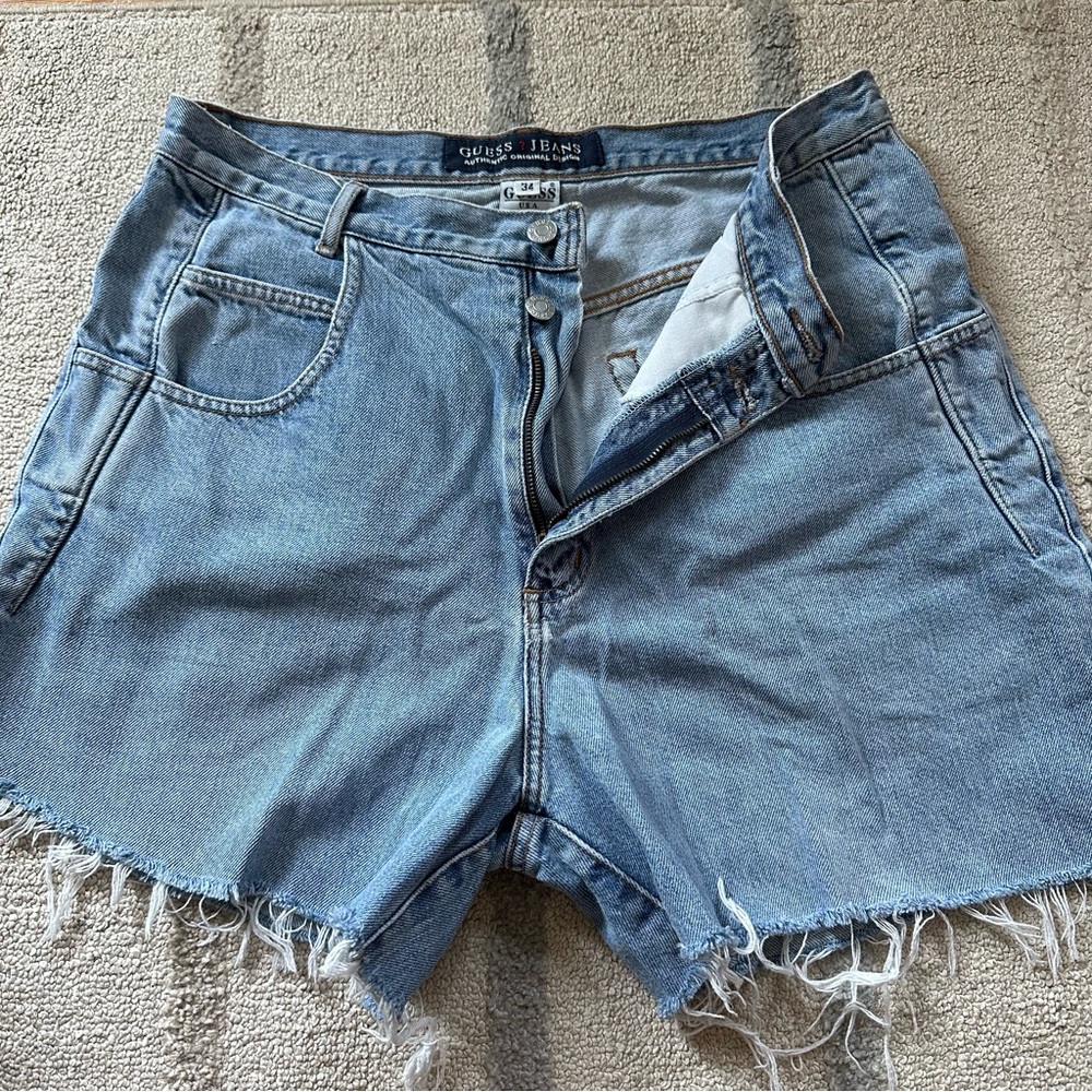 Vintage GUESS Cut-Off Jean Shorts